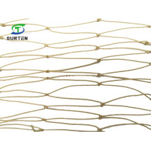 Beige Knotted Cargo Net, Fall Arrest Net, Safety Catch Net, Cover/Covering Net, Surrounding Net